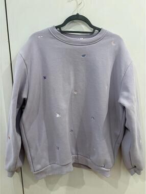 Mojo Provo Taylor Swift Lilac Crewneck Sweatshirt- size L